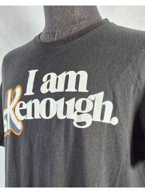Barbie The Movie I Am Kenough Graphic Tee Black XL